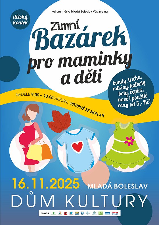 Zimní bazárek pro maminky a děti